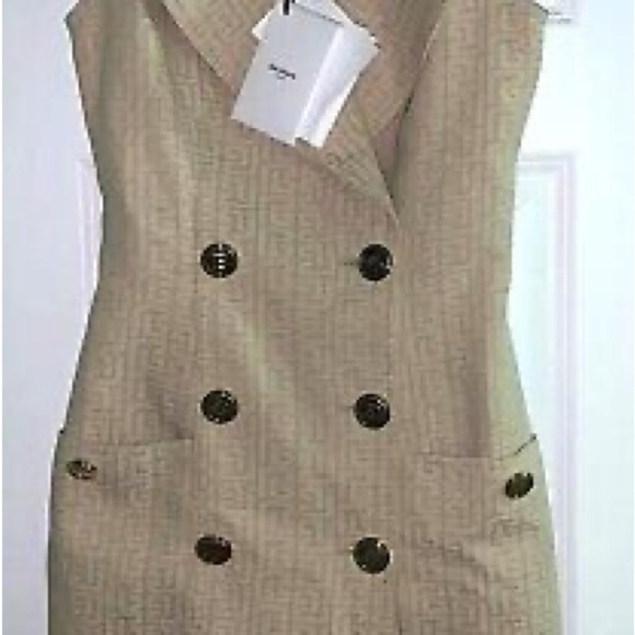 Balmain Monogram Blazer Dress Size 36 (4) - Picture 3 of 4